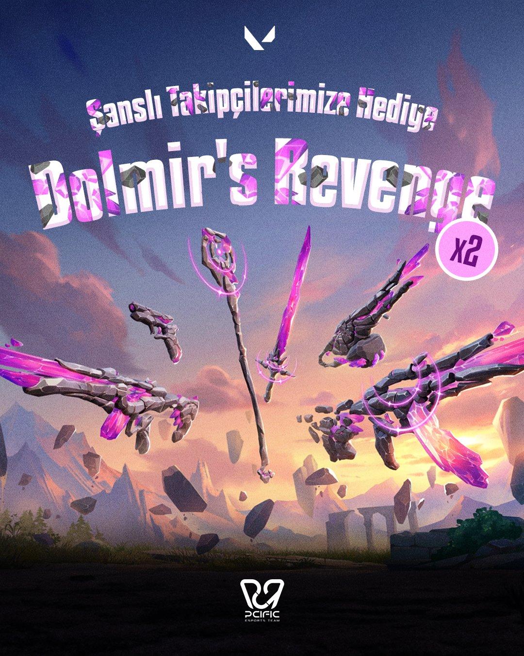 Şanslı 2 takipçimize Dolmir'in İntikamı seti hediye! 🎊 (AÇIKLANDI)