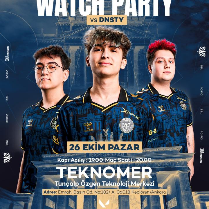 T.C Keçiören Belediyesi x BBLPCIFIC Watch Party !