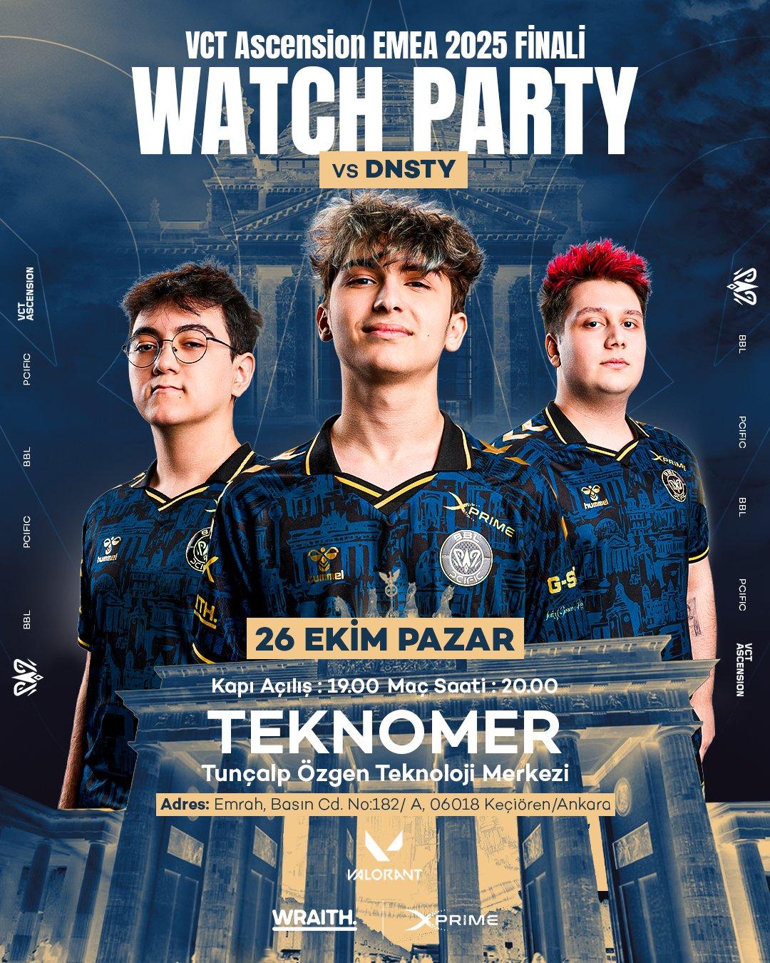 T.C Keçiören Belediyesi x BBLPCIFIC Watch Party !