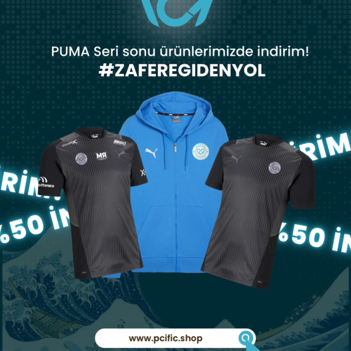 PUMA ürünlerinde seri sonu indirimi!