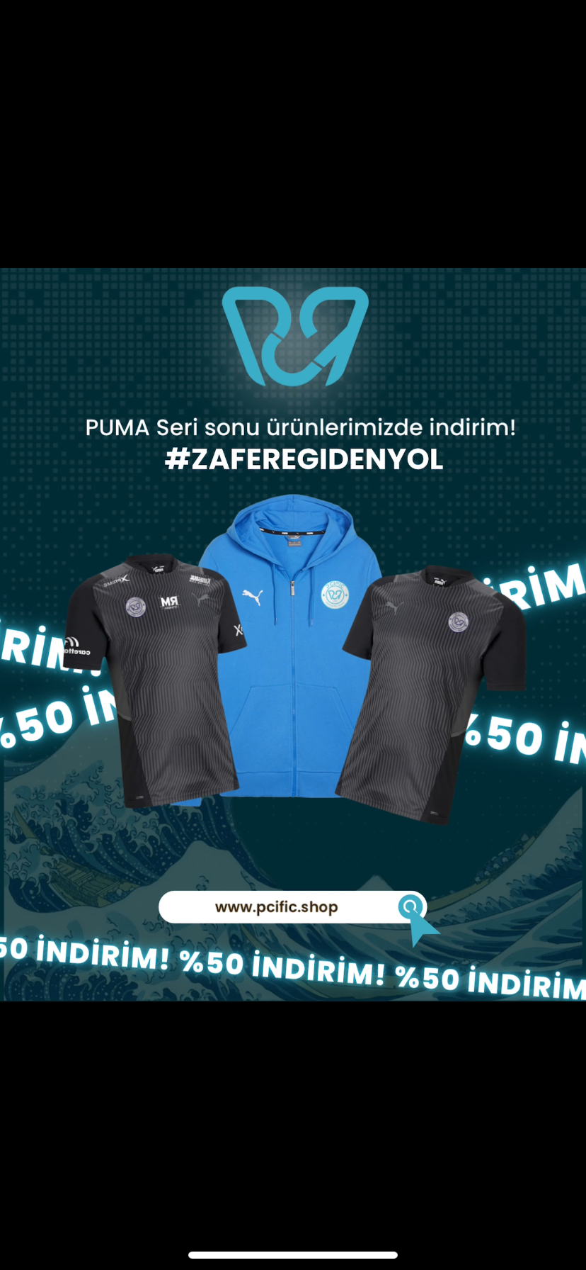 PUMA ürünlerinde seri sonu indirimi!